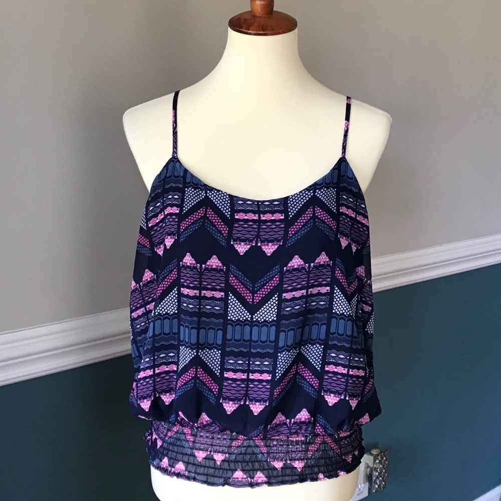 love, Fire Blousy Tank Top